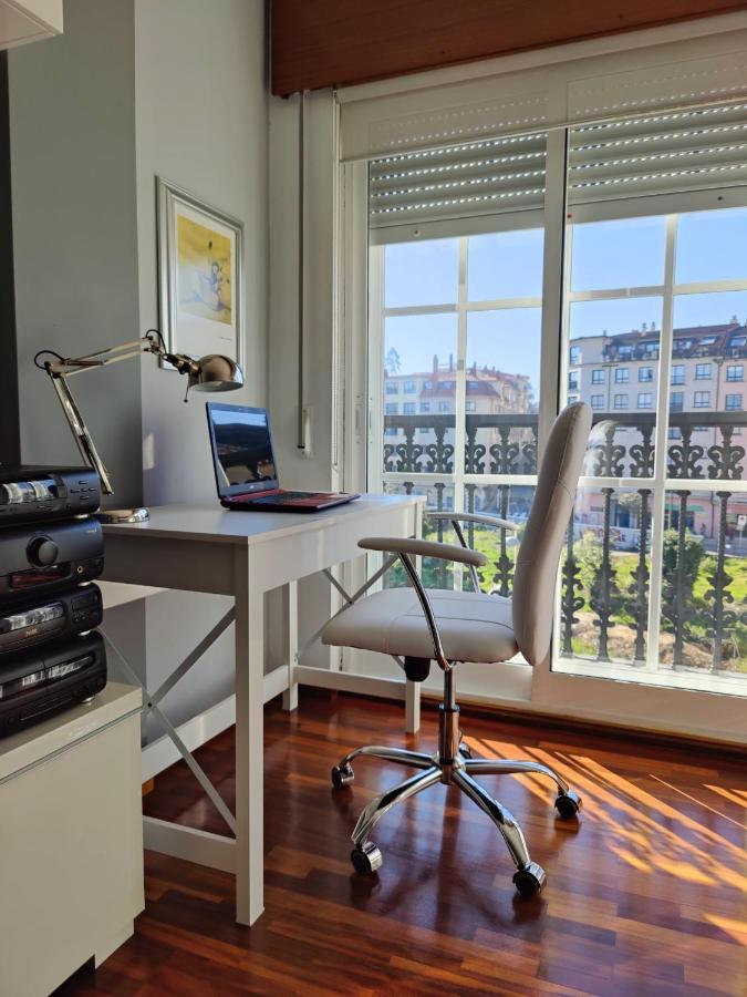 Moderno Y Luminoso 2 Dormitorios Con Todas Las Comodidades En Pontevedra Ciudad Zewnętrze zdjęcie