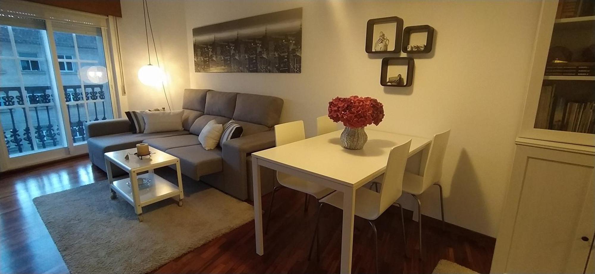 Moderno Y Luminoso 2 Dormitorios Con Todas Las Comodidades En Pontevedra Ciudad Zewnętrze zdjęcie